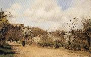 Spring in Louveciennes, Camille Pissarro